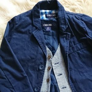 Blazer & vest for boys (2 pc)